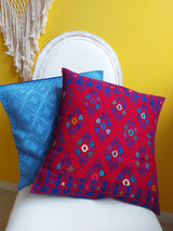 rot, blau Frühlingsdeko für Draussen Terrassengestaltung Lounge-Bereich Dekoration Kissen für Lounge-Möbel Gartenparty Deko Gartenparty Hochzeit Mexikanisches Essen Mexikanisches Fest Mexikanische Grillparty Tischdekoration Frida Kahlo Hippie Mexikanische Wohnkultur Kissen Home Dekor Wohnaccessoires Einrichtung Frida Kahlo Wohnstil Bunte Boho Terrasse Boheme Terrassendekoration Boho Balkon Exotische Terrassendeko Kleine Terrasse gestalten, geometrische Muster, Maya, Indio, Quadrate