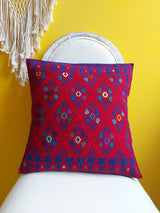 rot, blau Frühlingsdeko für Draussen Terrassengestaltung Lounge-Bereich Dekoration Kissen für Lounge-Möbel Gartenparty Deko Gartenparty Hochzeit Mexikanisches Essen Mexikanisches Fest Mexikanische Grillparty Tischdekoration Frida Kahlo Hippie Mexikanische Wohnkultur Kissen Home Dekor Wohnaccessoires Einrichtung Frida Kahlo Wohnstil Bunte Boho Terrasse Boheme Terrassendekoration Boho Balkon Exotische Terrassendeko Kleine Terrasse gestalten, geometrische Muster, Maya, Indio, Quadrate