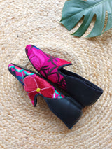 Ballerina, flat shoes, Damenschuhe Sommer, Sandalen, moccasin, Loafer, elegant, ausgefallen, mit Stickerei, Leder, Absatz, Größe 38, mexikanisch, Kunsthandwerk, Pantoffel, Frida Kahlo Schuhe