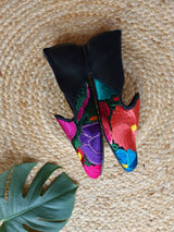 Ballerina, flat shoes, Damenschuhe Sommer, Sandalen, moccasin, Loafer, elegant, ausgefallen, mit Stickerei, Leder, Absatz, Größe 38, mexikanisch, Kunsthandwerk, Pantoffel, Frida Kahlo Schuhe