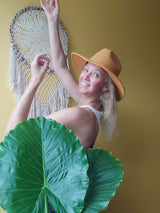 Fedora Hut beige, creme, honig, hellbraun, Veganer Hut, Breite Krempe, Cowboyhut, Handgefertigter Hut, Wildleder Imitat Hut, Hut für Herbst Winter Frühling, Boho Hut, Hut für Frauen, Mexikanischer Hut, Stilvoller Hut, Sombrero, Hut, Mütze, farbenfroh, Wetterfest, mexikanisch, Fedora Hut, blau, Hochzeit, elegant
