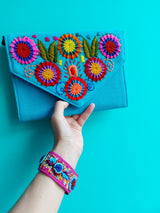 Mexikanische Tasche, Schultertasche, Clutch, Abendtasche, Blumen, Stickerei, Hand, Kunsthandwerk, Mode, Mexican fashion bags, shoulder, tote, Fashion, accessoire, mexicaine, moda, mode, mexicano bolsa, frida, floral embroidery