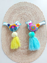 Weihnachtsbaumschmuck Vogel für den Christbaum, Mitbringsel / Adventskalender, Mexikanischer Weihnachtsbaumschmuck handgemacht, Handgemachter bestickter Weihnachtsbaumschmuck, Filz Weihnachtsbaumschmuck mexikanisch, Bestickter Baumschmuck Weihnachten Handmade, Textiler Weihnachtsanhänger handgefertigt, Genähter Filz Weihnachtsbaumschmuck, Traditioneller mexikanischer Weihnachtsschmuck, Handgemachte Weihnachtsdekoration Mexiko, Mexican Christmas tree ornaments handmade