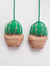 Cactus decoration, embroidered (5)