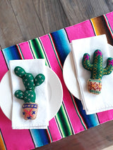 Cactus decoration, embroidered (5)